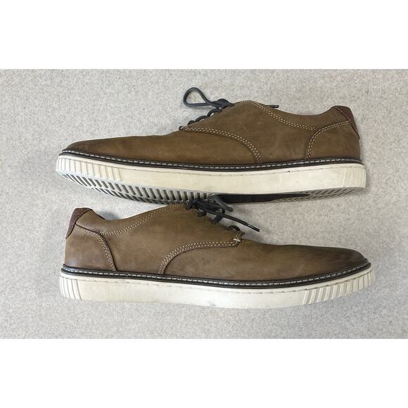 Johnston & Murphy Brown Leather Sneakers Lace Up Comfort Men\'s Shoes Size 11.5 M main image 5